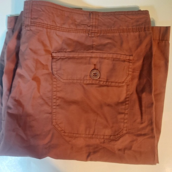 Ruff Hewn Shorts Mens Vintage Wash Rust‎ 42 - Picture 1 of 5